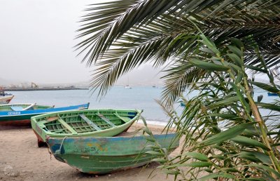 Fischerboote im Hafen Cap Verden