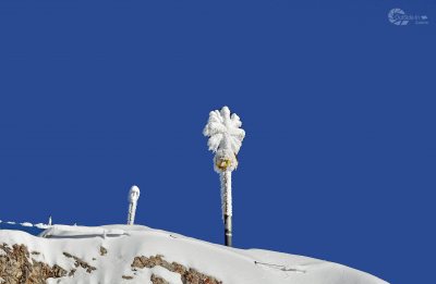 HPZugspitze Gipfelkreuz Gold Eiskristalle mit Wasserzeichen Homepage