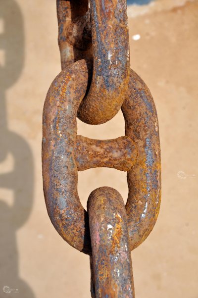 Rost Kette Segelschiff mit Wasserzeichen Homepage